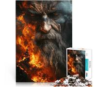 Puzzles 1000 pièces pour Adolescents Dieu Ardent de la mer Jouets de Divertissement Familial Cadeau Amusant 52x38cm