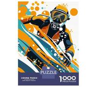 Puzzles 1000 Pièces pour Adolescents Diver Colorful Puzzles pour Adultes - Jeux De Détente - Assemblage De Motifs pour Les Amateurs De Jeux 52x38cm/1000pcs