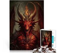 Puzzles 1000 pièces pour Adolescents Dragon Aidez Le Cerveau à exercer des Jouets addictifs pour cultiver la Patience Une œuvre d'art 38x26cm