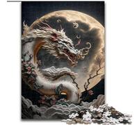 Puzzles 1000 pièces pour Adolescents Dragon Brave, Analyse et Logique avec pièces entièrement emboîtables de Formes aléatoires, à partir de 14 Ans (Taille 50x75cm)