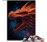 Puzzles 1000 pièces pour Adolescents Dragon Fantastique, Analyse et logique avec pièces entièrement emboîtables de Formes aléatoires, à partir de 14 Ans (Taille 50x75cm)