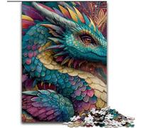 Puzzles 1000 pièces pour Adolescents, Dragon Volant, Graffiti, Jouets éducatifs, Anti-Stress, décoration d'intérieur Unique et Cadeaux (Taille 50x75cm)