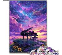 Puzzles 1000 pièces pour Adolescents Dream Piano, pour et à partir de 14 Ans, Jouets éducatifs et éducatifs, Jeux en Famille, Cadeau d'anniversaire (Taille 26x38cm)