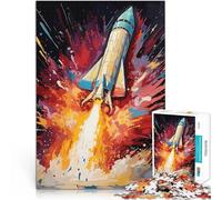 Puzzles 1000 pièces pour Adolescents Exploration illimitée Jouets de Jeu pour Cadeau Familial Jeu de défi Unique 52x38cm