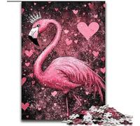 Puzzles 1000 pièces pour Adolescents Fantasy Flamingo pour 14 Ans et Plus Jouet éducatif intellectuel décompressant Superbe Cadeau (Taille 26x38cm)