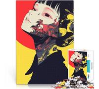 Puzzles 1000 pièces pour Adolescents Fille d'anime avec Un Design Abstrait Défi Difficile Interaction Parent-Enfant 38x26cm
