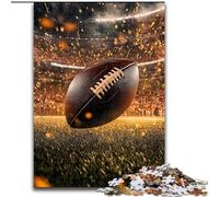 Puzzles 1000 pièces pour Adolescents Flame Rugby, stimulent Le Cerveau, Jouets addictifs pour cultiver la Patience, décoration Parfaite (Taille 26x38cm)