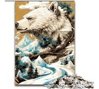 Puzzles 1000 pièces pour Adolescents, Flower Eagle, Chaque pièce est Unique - Jeu Familial Stimulant pour Les 14 Ans (Taille 26x38cm)