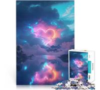 Puzzles 1000 pièces pour Adolescents Forme esthétique Jouet éducatif d'apprentissage Renforcer l'amour Entre Les Couples 50x70cm