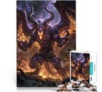 Puzzles 1000 pièces pour Adolescents Fureur démoniaque tordue Réduction du Stress intéressante Une œuvre d'art 75x50cm