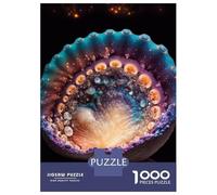Puzzles 1000 Pièces pour Adolescents Galactic Clam Puzzle Adulte Jouet Décoration Murale Vacances À La Maison Tuer Le Temps Aider À Stimuler Le Cerveau 70x50cm/1000pcs