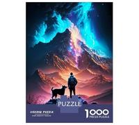 Puzzles 1000 Pièces pour Adolescents Galaxy Mountain Explorers Puzzle Adulte Jouet Décoration Murale Vacances À La Maison Tuer Le Temps Aider À Stimuler Le Cerveau 52x38cm/1000pcs