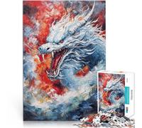 Puzzles 1000 pièces pour Adolescents Griffe Blanche pour Le Jeu éducatif Challenge Toy Jeu éducatif pour Anniversaire, Noël 38x26cm