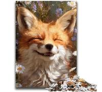 Puzzles 1000 pièces pour Adolescents Happy Fox, Jeux, Jouets, Cadeaux d'anniversaire Uniques pour Les Enfants de 14 Ans et Plus, 26x38cm
