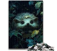 Puzzles 1000 pièces pour Adolescents Hérisson dans la Jungle, pour Les 14 Ans et Plus Jeu Stimulant à Offrir à Toute la Famille et aux Amis 26x38cm
