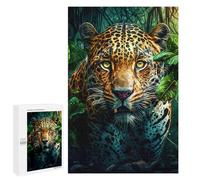 Puzzles 1000 pièces Pour Adolescents Jaguar dans La Jungle-4 Puzzles Pour Adultes Jeux de Relaxation UNE Œuvre D'Œuvre D'anniversaire Noël 1000 Pièces