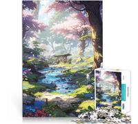 Puzzles 1000 pièces pour Adolescents Jardin Secret Jouets de Jeu pour Cadeau Familial Car C'est Un pour Toute la Famille 52x38cm