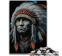 Puzzles 1000 pièces pour Adolescents, Jeu éducatif Indien, Jouet de défi, décoration Murale, Cadeaux d'anniversaire et de Noël Uniques, 50x75cm