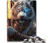 Puzzles 1000 pièces pour Adolescents, Jeu Familial mécanique du Tigre, Anti-Stress, défi Difficile, adapté aux Couples, 50x75cm