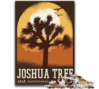 Puzzles 1000 pièces pour Adolescents Joshua Tree 1000 pièces pour Adolescents, Jouets éducatifs et éducatifs, Jeux familiaux, Anniversaires et Cadeaux Uniques (26x38cm)