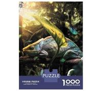 Puzzles 1000 Pièces pour Adolescents Jungle Party Puzzles pour Adolescents, Jouets Anti-Stress, Difficile, Excellent Cadeau pour Les Jeux 70x50cm/1000pcs