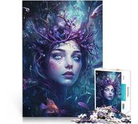 Puzzles 1000 pièces pour Adolescents La Princesse sous-Marine Jeu Familial Anti-Stress Défi Difficile Super Cadeau 75x50cm