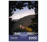 Puzzles 1000 Pièces pour Adolescents Lake Bled Puzzle pour Adultes, Jouet, Décoration Murale, Découpe De Précision, Cadeau Anti-Stress 38x26cm/1000pcs