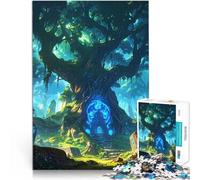 Puzzles 1000 pièces pour Adolescents l'arbre des Secrets Réduction du Stress intéressante Convient aux Couples 75x50cm