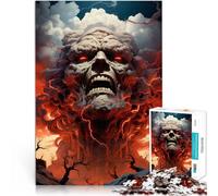 Puzzles 1000 pièces pour Adolescents Le Diable Arrive Jeu Familial Anti-Stress Défi Difficile Cadeau Amusant 75x50cm