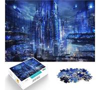 Puzzles 1000 pièces pour Adolescents Le Monde de la Technologie du Futur Défi Difficile Décoration d'intérieur et Cadeaux Uniques 50x70cm