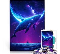 Puzzles 1000 pièces pour Adolescents L'Odyssée de Minuit Jeu Familial Anti-Stress Défi Difficile Idées Cadeaux 75x50cm