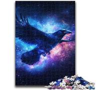 Puzzles 1000 pièces pour Adolescents Magic Crow, Jeu Familial Anti-Stress, défi Difficile, Une œuvre d'art pour Les 14 Ans et Plus 50x75cm