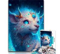 Puzzles 1000 pièces pour Adolescents, Mignon bébé Dragon, 1000 pièces pour Adolescents, idéal comme Cadeau pour Toute la Famille, adapté aux Enfants de 14 Ans et Plus (Taille 38x26cm)