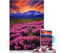 Puzzles 1000 pièces pour Adolescents Montagnes du Printemps - Alpe d'Avril défi éducatif Car C'est Un pour Toute la Famille 50x70cm