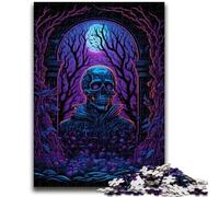 Puzzles 1000 pièces pour Adolescents Mourir en Paix Aide Le Cerveau à exercer Jouets addictifs pour cultiver la Patience Décoration Murale 26x38cm