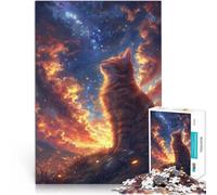 Puzzles 1000 pièces pour Adolescents Moustaches d'astronome Jeu Familial Anti-Stress Défi Difficile Œuvre d'art 50x70cm