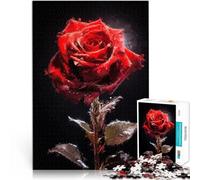Puzzles 1000 pièces pour Adolescents Murmures d'une Rose Jouets de Jeu pour Cadeau Familial Anniversaire et Cadeaux Uniques 52x38cm