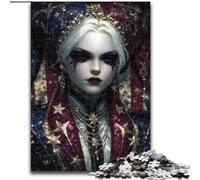 Puzzles 1000 pièces pour Adolescents Mystérieuse Elfe, Chaque pièce est Unique - Jeu Familial Stimulant pour Les 14 Ans (Taille 50x75cm)