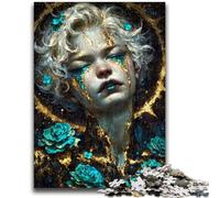 Puzzles 1000 pièces pour Adolescents, Nature Mystique, Esprit, Jeu Familial, Anti-Stress, défi Difficile, Convient aux Couples, 50x75cm