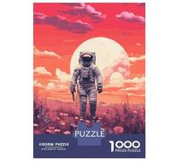 Puzzles 1000 Pièces pour Adolescents Night Watch on The Fence Puzzles pour Adultes Jeux Relaxants Découpe De Précision Cadeaux pour Les Amis Et La Famille 38x26cm/1000pcs