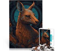 Puzzles 1000 pièces pour Adolescents Palais enchanté du Kangourou Jouets à Faire soi-même Cadeau d'œuvre d'art 52x38cm