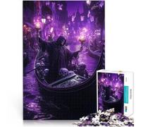 Puzzles 1000 pièces pour Adolescents Passeur des Enfers Jouets de Jeu pour Cadeau Familial Améliorer la mémoire 75x50cm