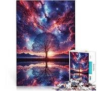 Puzzles 1000 pièces pour Adolescents Paysage Fantastique Spatial Analyse et logique Convient pour la décoration de Bureau 38x26cm