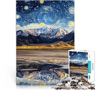 Puzzles 1000 pièces pour Adolescents Paysages et Symboles de beauté à Travers Les paysages naturels des États-Unis défi éducatif Bon Cadeau 75x50cm