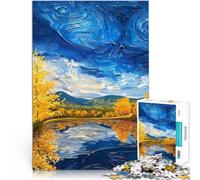 Puzzles 1000 pièces pour Adolescents Paysages et Symboles de beauté à Travers United Fan Nature Jouets de Jeu Œuvre d'art 38x26cm