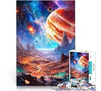 Puzzles 1000 pièces pour Adolescents Peinture numérique Spatiale Difficile Difficile Renforcer l'amour Entre Les Couples 75x50cm