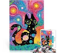 Puzzles 1000 pièces pour Adolescents Perdu dans Les étoiles Jouets de Divertissement Familial Une œuvre d'art 75x50cm