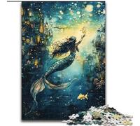 Puzzles 1000 pièces pour Adolescents, Poissons sous-Marins, à partir de 14 Ans, Jeux éducatifs, Jouets à Faire soi-même, œuvres d'art, Cadeau (Taille 50x75cm)