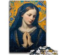 Puzzles 1000 pièces pour Adolescents, Portrait de Marie la Mère, Puzzle 1000 pièces, Jouet éducatif Anti-Stress, Cadeaux pour Amis et Famille (75x50cm)