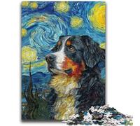 Puzzles 1000 pièces pour Adolescents, Puzzles Bouvier Bernois pour Adultes, Anti-Stress, défi Difficile, Cadeaux du Père Noël Secret (50x75cm)